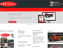 Tablet Screenshot of cvu.com.br